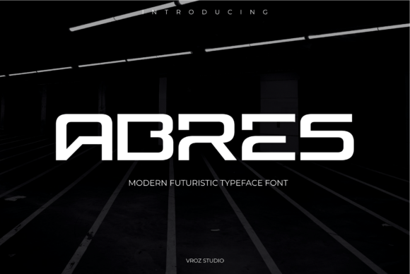 Abres: A Modern Sans Serif Font