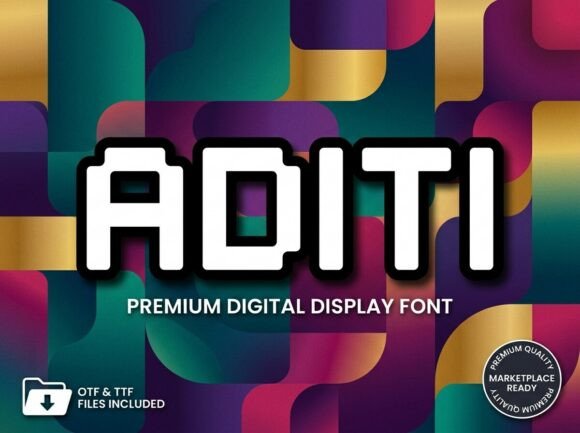 Aditi: A Premium Display Font for Bold Branding