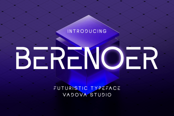 Berenoer Font: Futuristic Typography