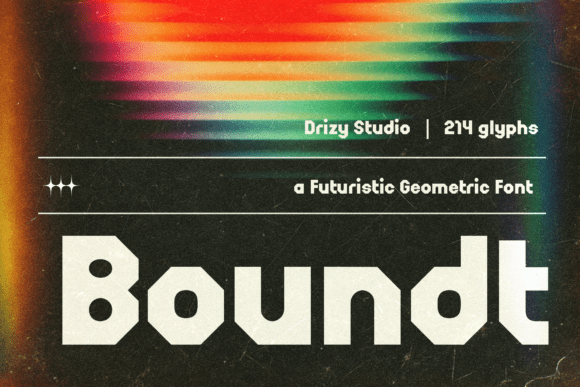 Boundt Font: Bold & Beautiful
