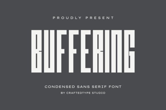 Buffering Font for Modern Web Design