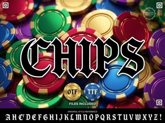 Chips Font for Bold Web Design