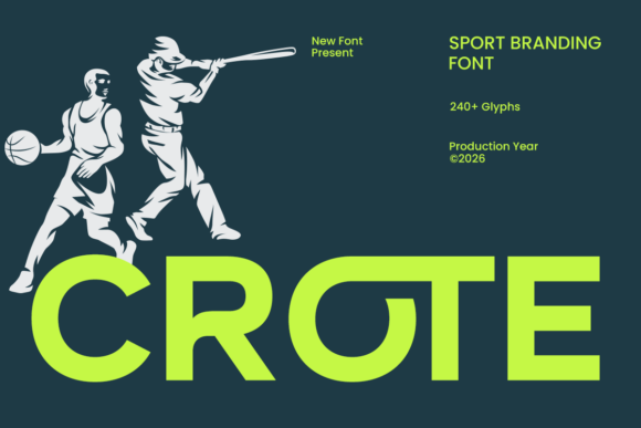 Crote: A Bold Font for Strong Design