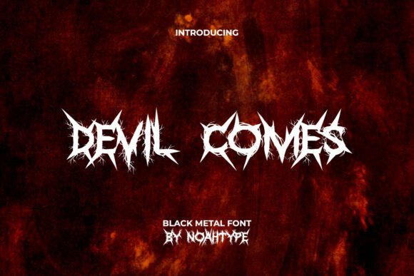 Devil Comes Font for Web Design