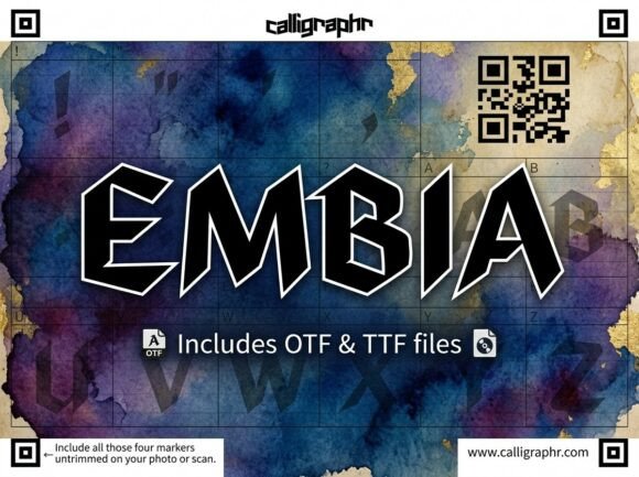 Embia: Bold Display Font