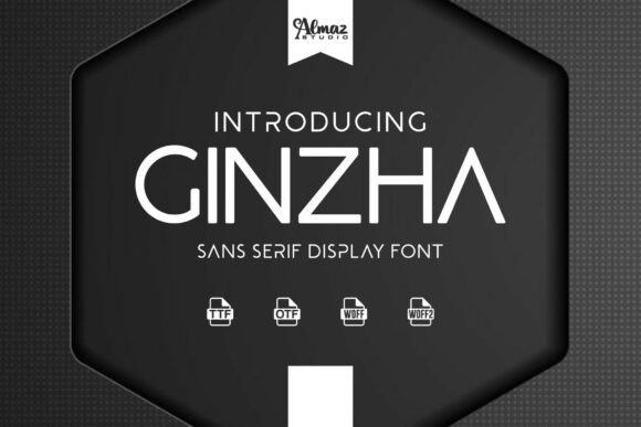 Ginzha: A Modern Font for Business Branding