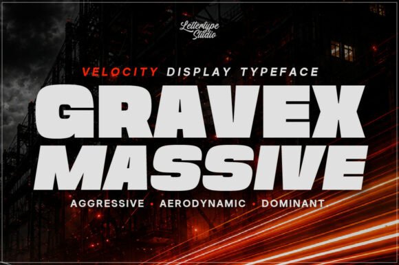Gravex Massive Font