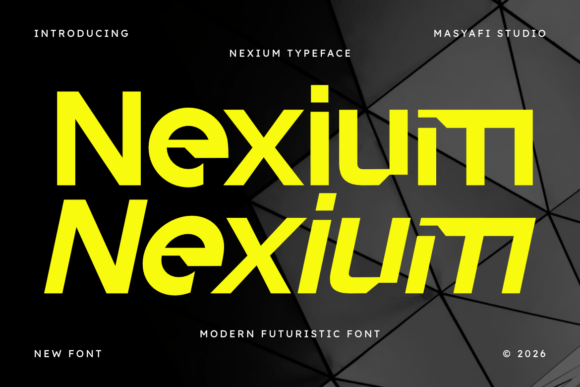 Nexium: A Bold Font for Modern Brands