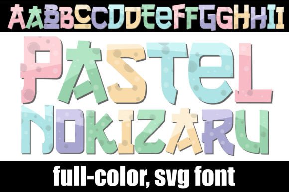 Pastel Nokizaru Font for Creative Branding