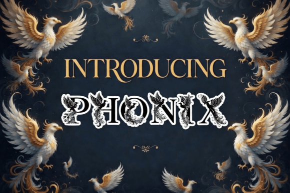 Phonix Font for Bold Branding