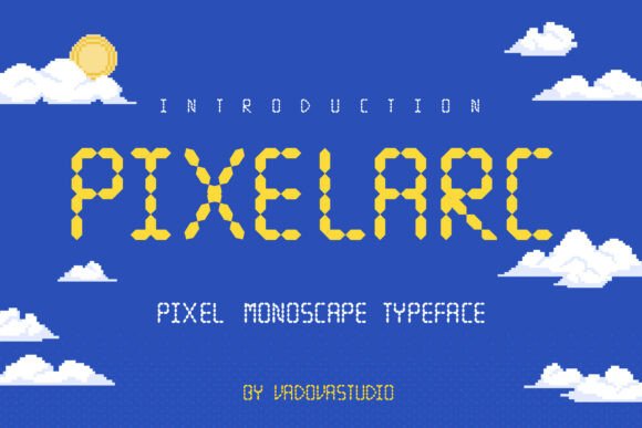 Pixelarc: Retro Pixel Font