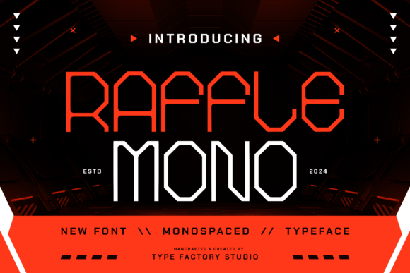Raffle Mono Font for Web Design