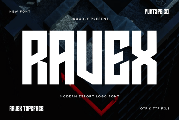 Ravex: A Bold Font for Modern Brands