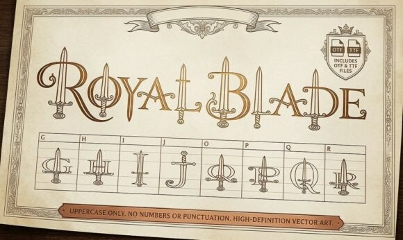 Royal Blade Font