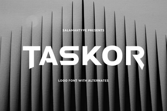 Taskor: A Bold Sans Serif Font