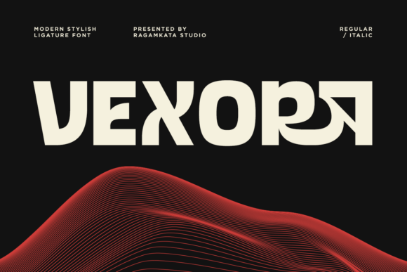 Vexora: A Modern Font for Business Branding